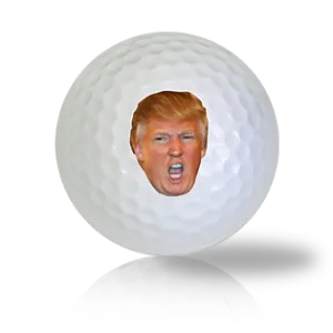 Donald Trump's Face Golf Balls