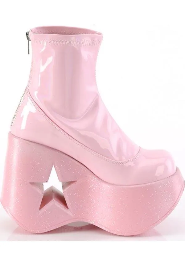 DYNAMITE-100 [Baby Pink Stretch Holo] | PLATFORMS [PREORDER]