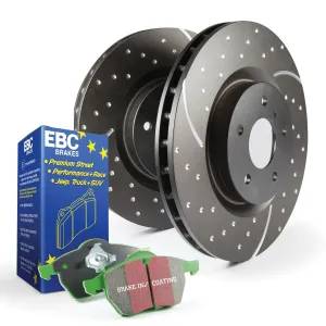 EBC Brakes S10KF1086 S10 Kits Greenstuff 2000 and GD Rotors