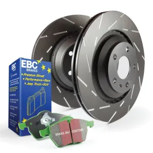 EBC Brakes S2KF1002 S2 Kits Greenstuff 2000 and USR Rotors