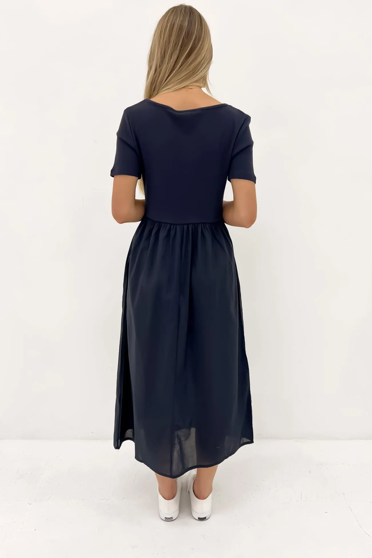 Ella Dress Navy