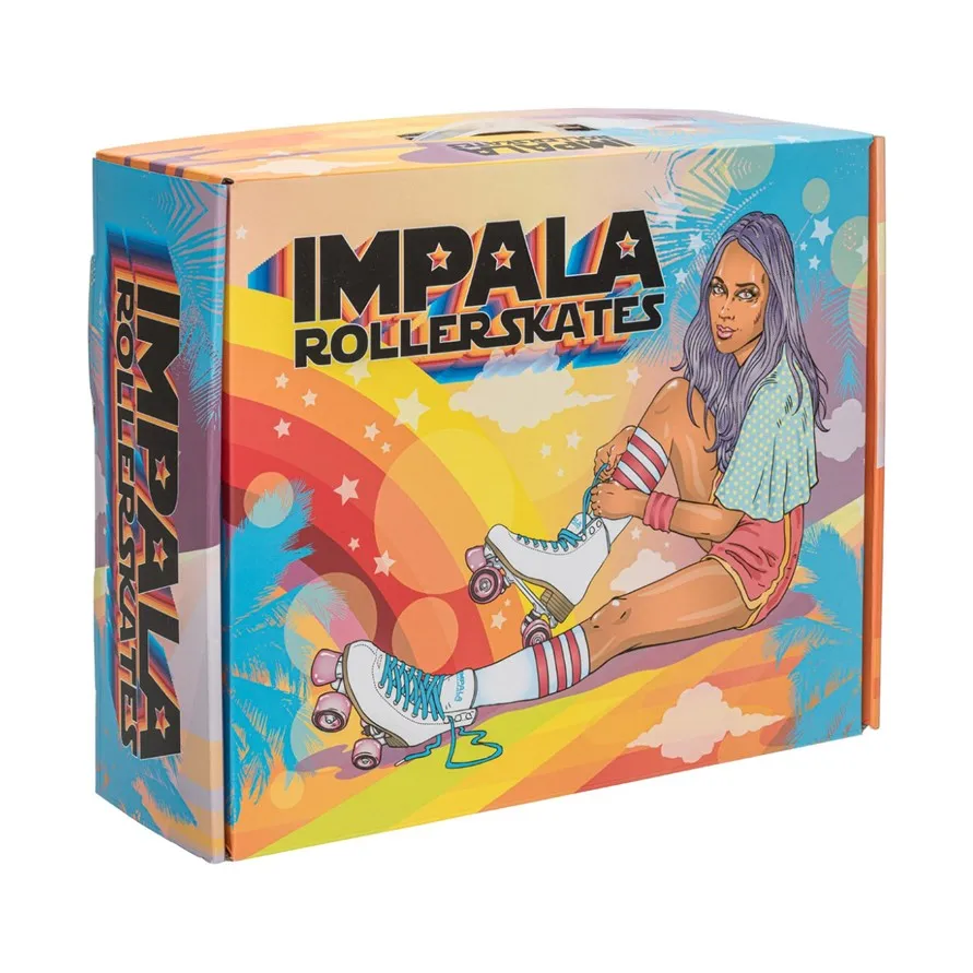 Falling Hearts Impala Roller Skates