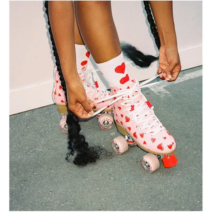 Falling Hearts Impala Roller Skates