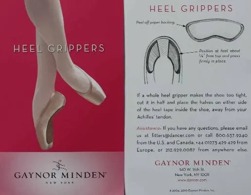 Gaynor Minden heel grippers