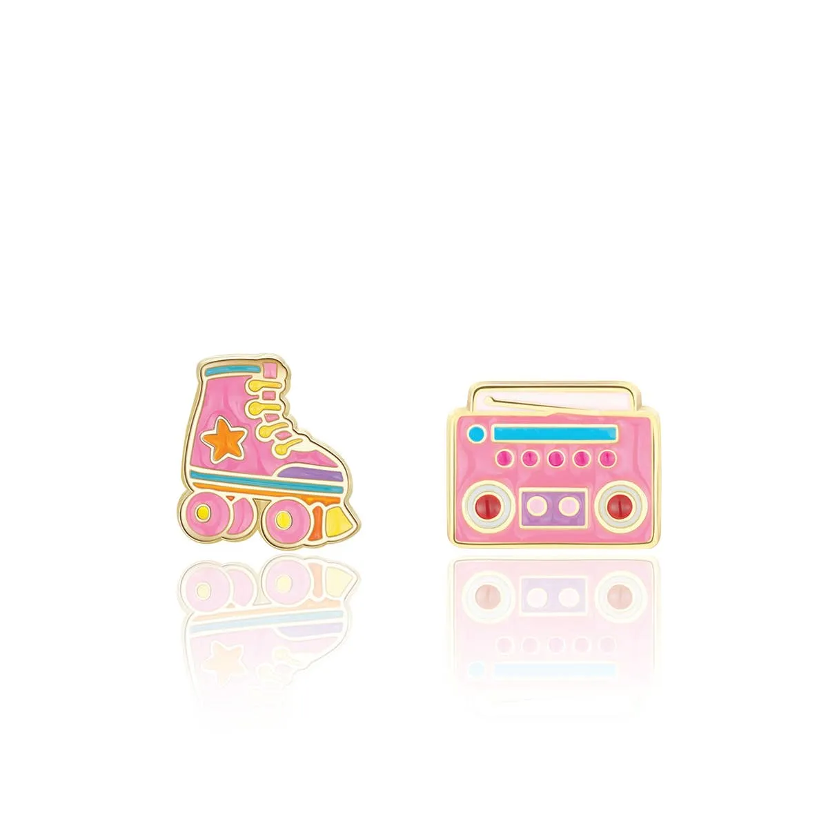 Girl Nation - The Perfect Pair | 80's Blast Stud Earrings