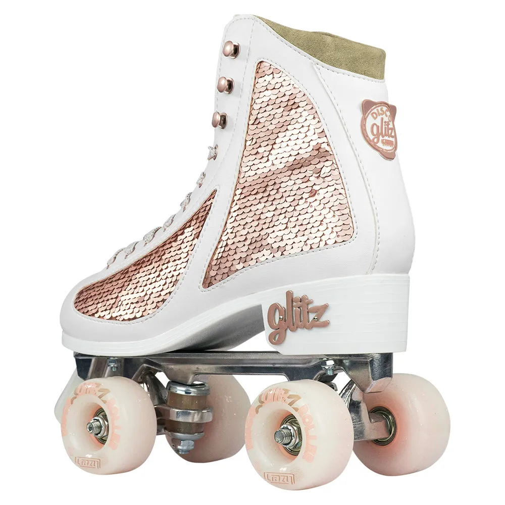 GLITZ Rose Gold - Roller Skates