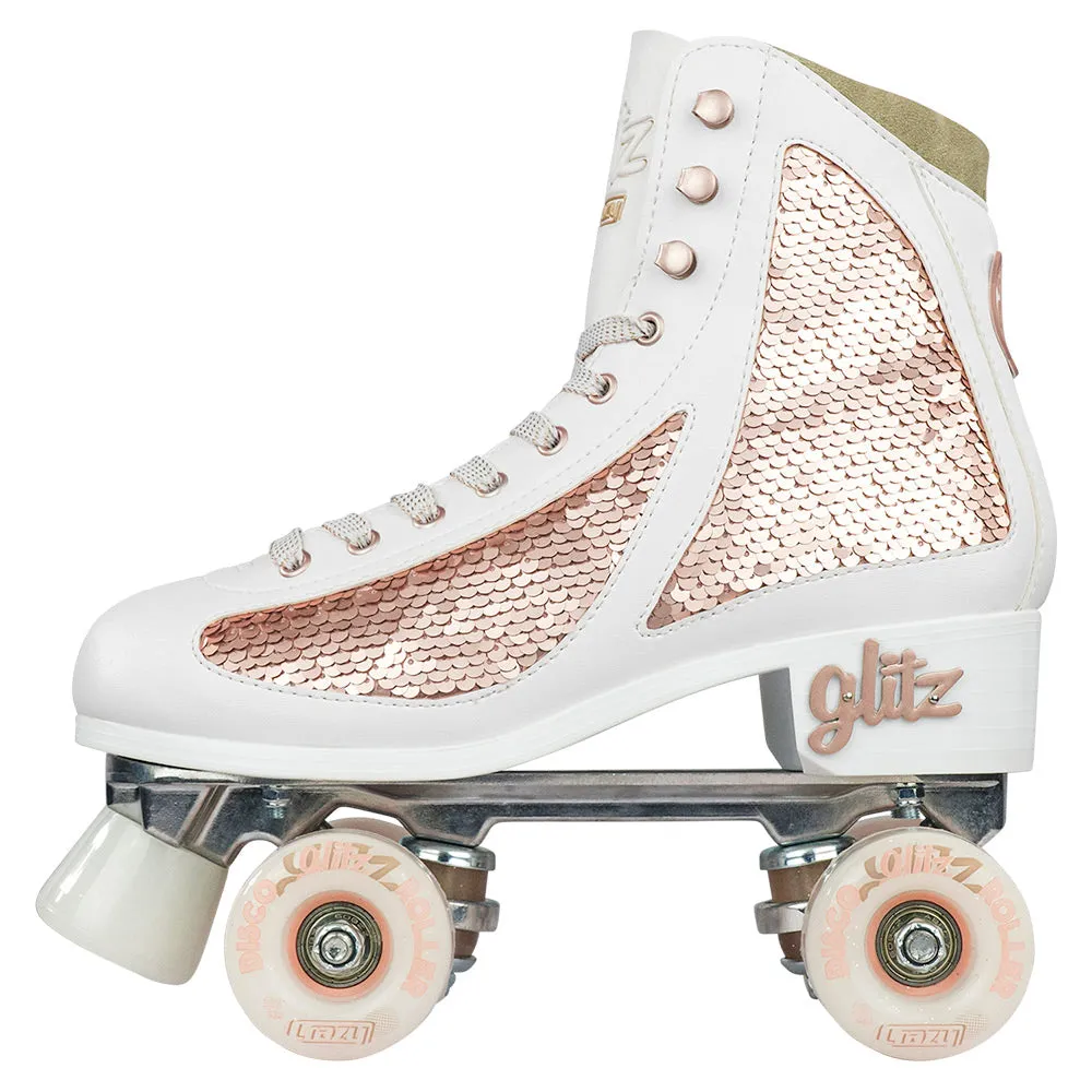 GLITZ Rose Gold - Roller Skates