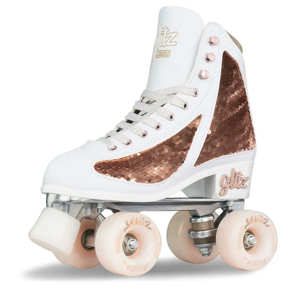 GLITZ Rose Gold - Roller Skates