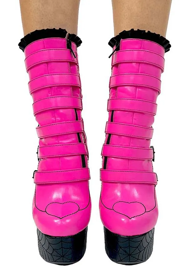 Haunt Draculaura | PLATFORM BOOTS [PREORDER]