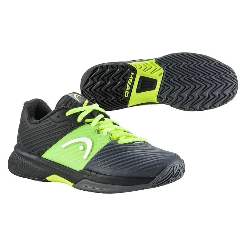 Head Revolt Pro 4.0 Junior Tennis Shoes Black Yellow