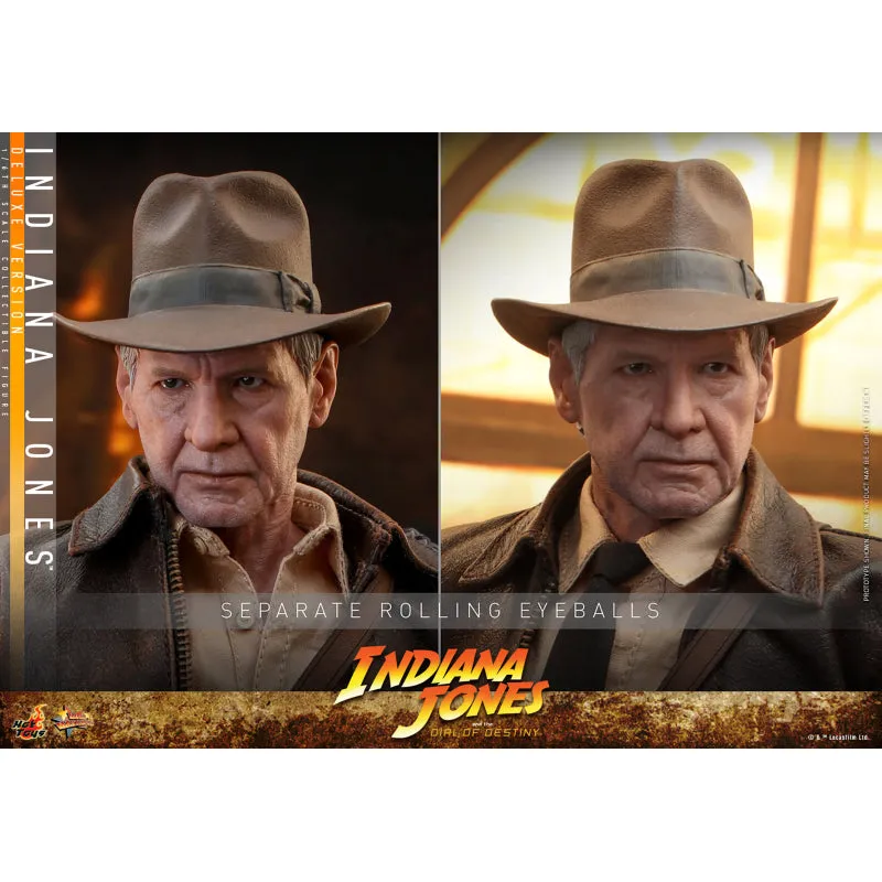 Hot Toys Indiana Jones and the Dial of Destiny Indiana Jones Deluxe Version 1/6 Action Figure