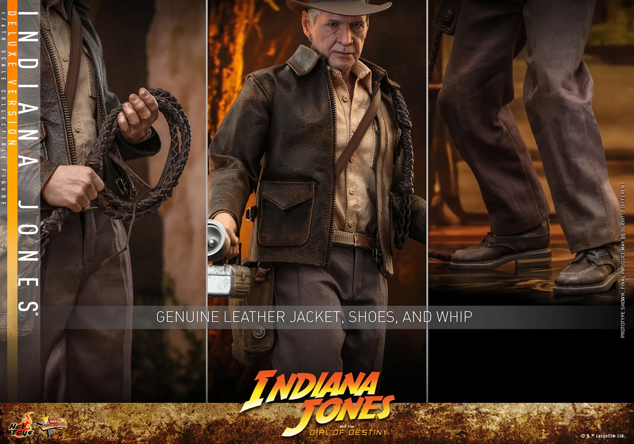 Hot Toys - Indiana Jones and The Dial of Destiny - Indiana Jones (Deluxe Version)