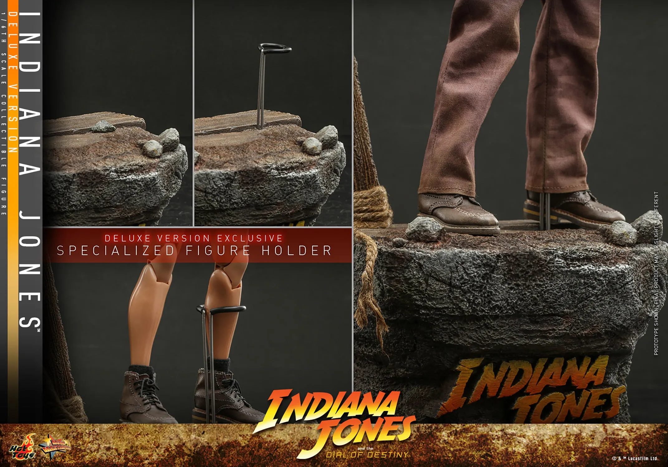 Hot Toys - Indiana Jones and The Dial of Destiny - Indiana Jones (Deluxe Version)