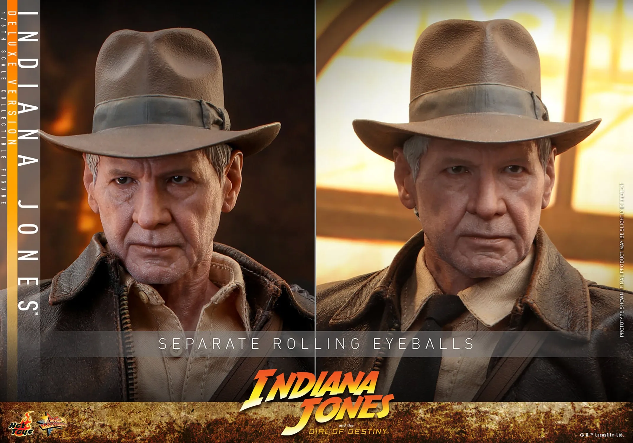 Hot Toys - Indiana Jones and The Dial of Destiny - Indiana Jones (Deluxe Version)