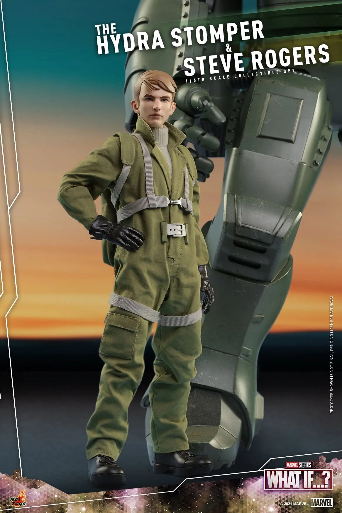 Hot Toys - TMS060 - What If...? - 1/6th scale The Hydra Stomper and Steve Rogers Collectible