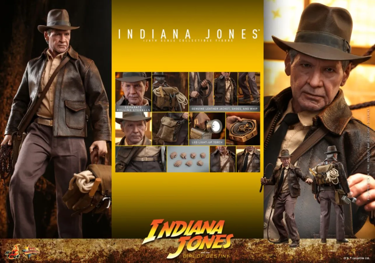 Indiana Jones and the Dial of Destiny - Indiana Jones 1:6 Scale Collectable Figure Hot Toy