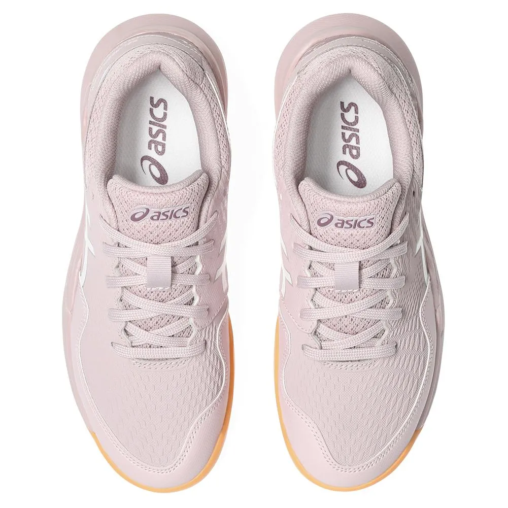 Juniors Gel-Resolution 9 GS Tennis Shoes Watershed Rose and White