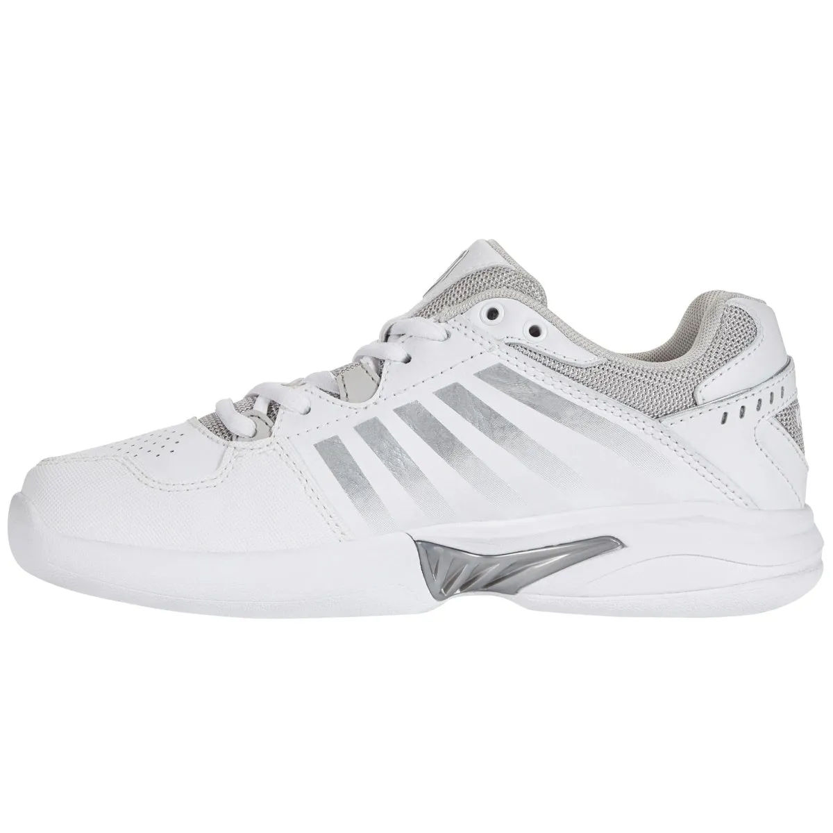 K-Swiss Receiver V Carpet (Ladies) - White/Vapour Blue/Silver