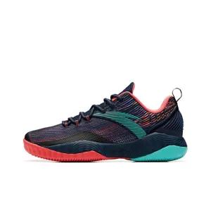 Klay Thompson x Anta Shock The Game 1.0 Basketball Shoes - Blue/Red