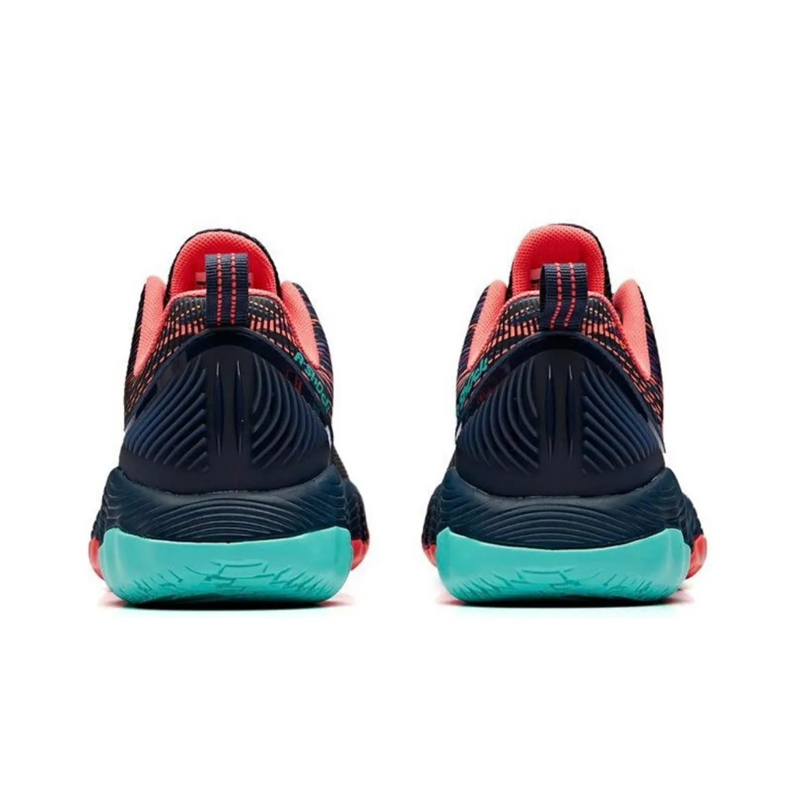 Klay Thompson x Anta Shock The Game 1.0 Basketball Shoes - Blue/Red