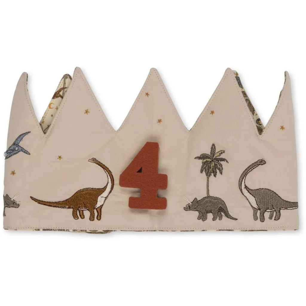 Konges Sløjd: Birthday Crown - Dino