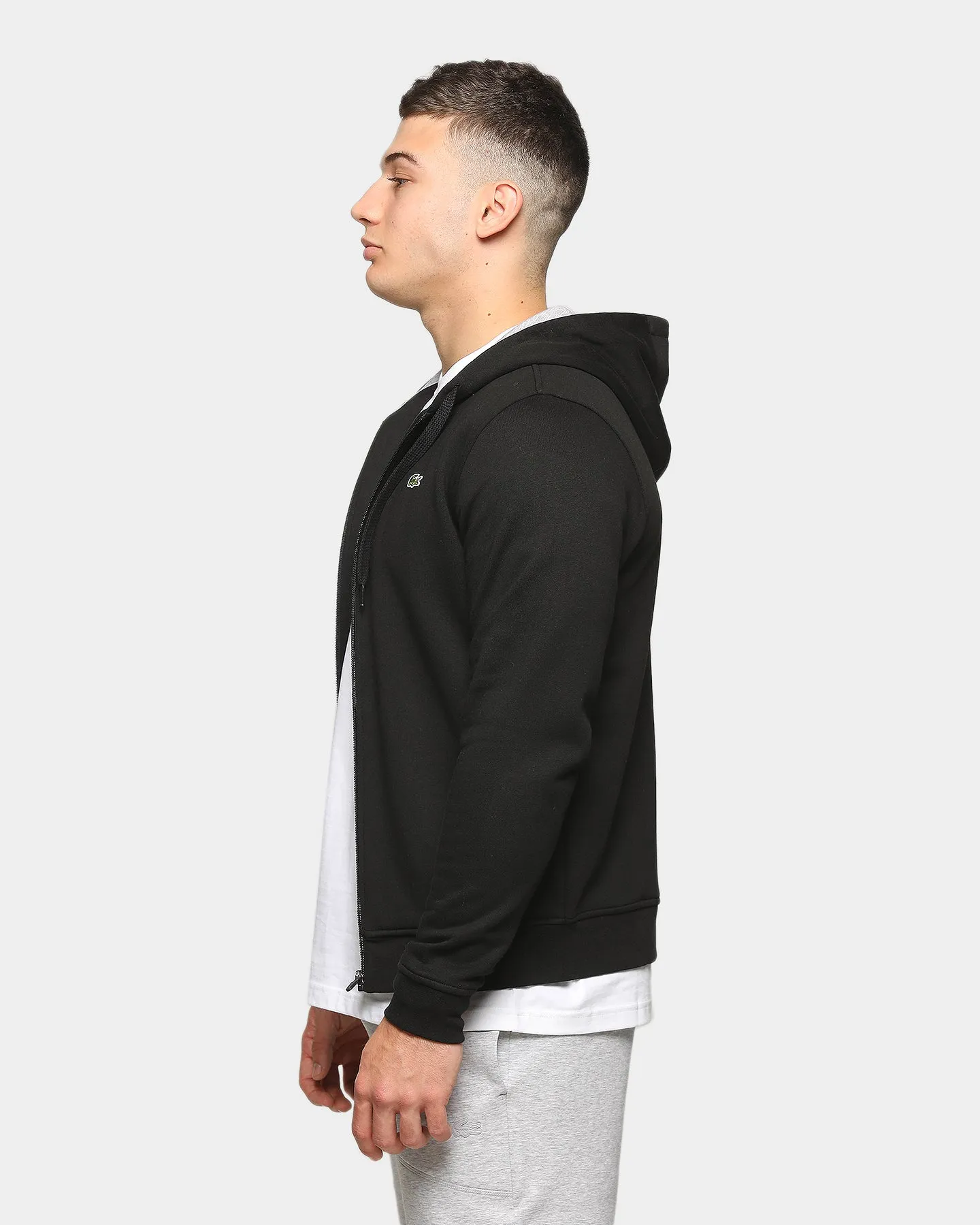 Lacoste Basic Sport Hoodie Black/Silver