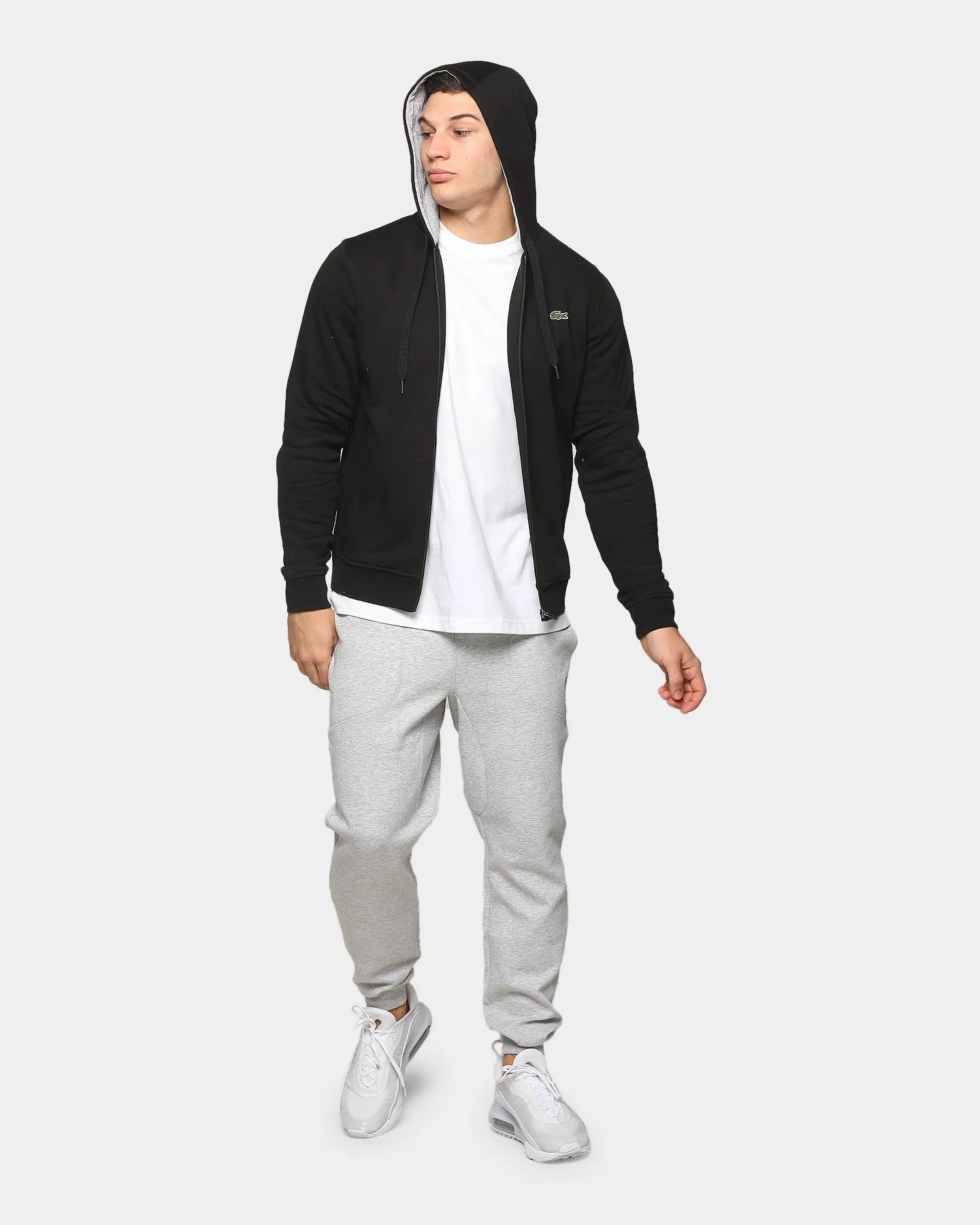 Lacoste Basic Sport Hoodie Black/Silver