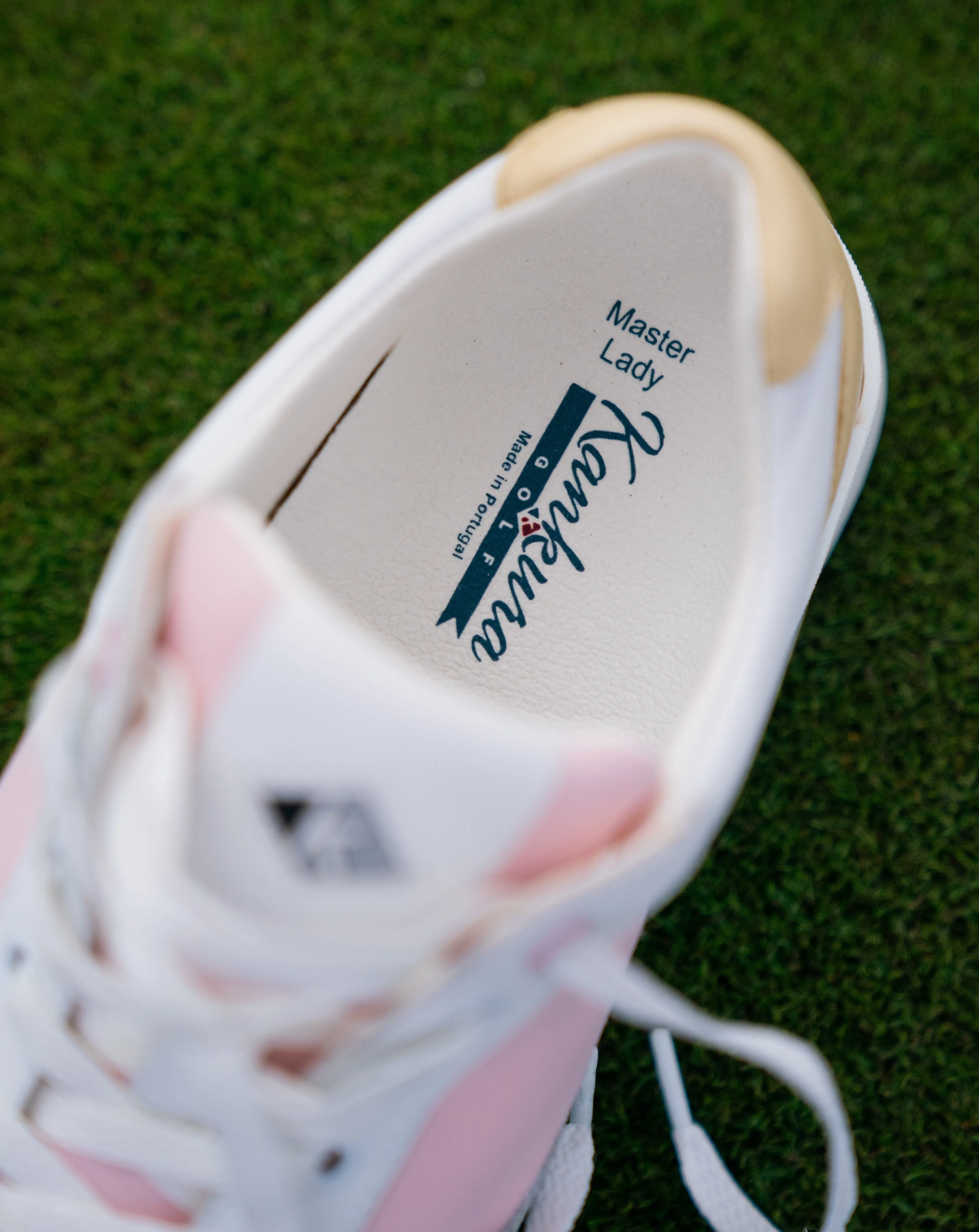 Master Lady 04 - Rose|White|Grey|Yellow   Women's Golf Shoes ML004 02