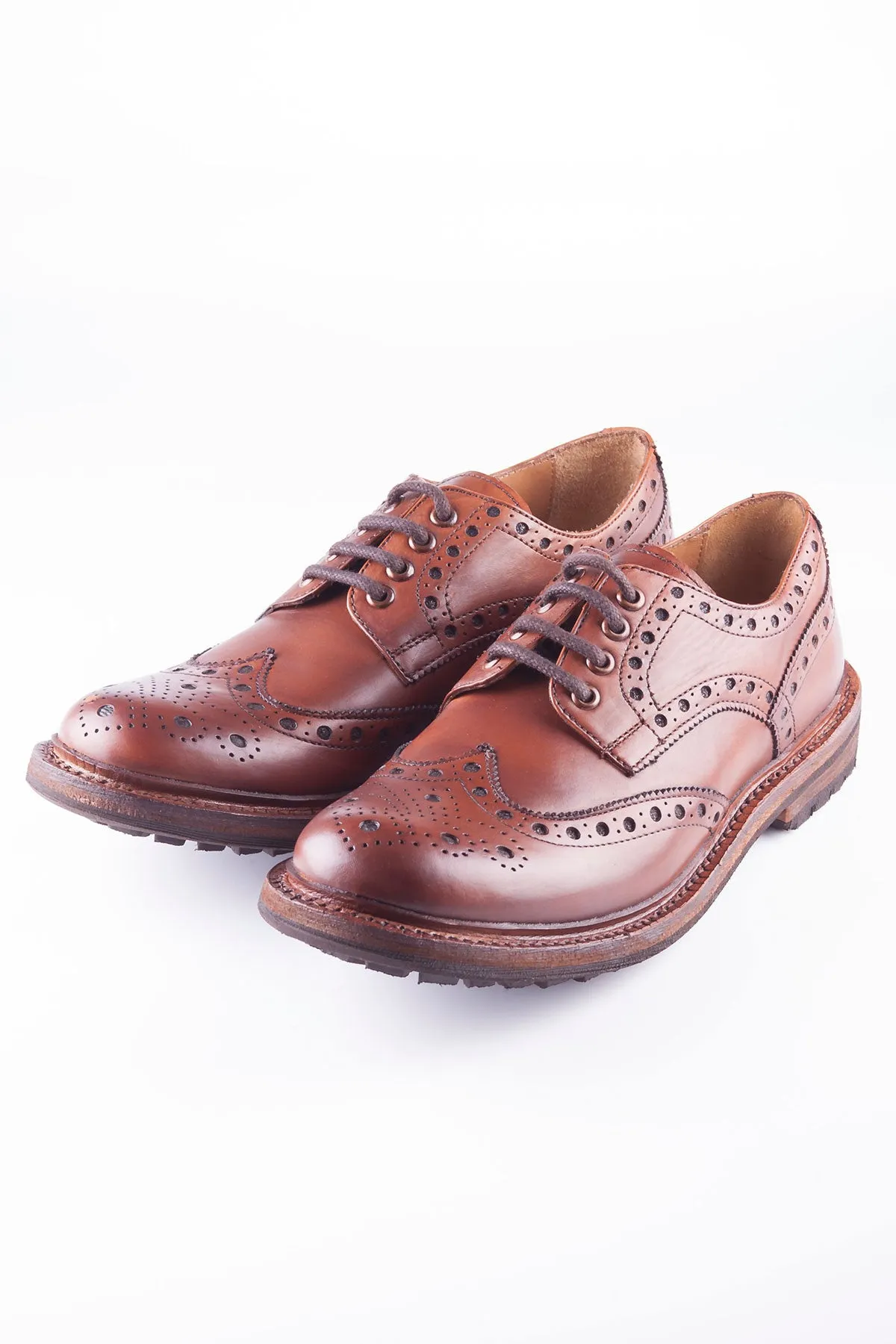 Men's Market Day Brogue Shoes - Wetherby