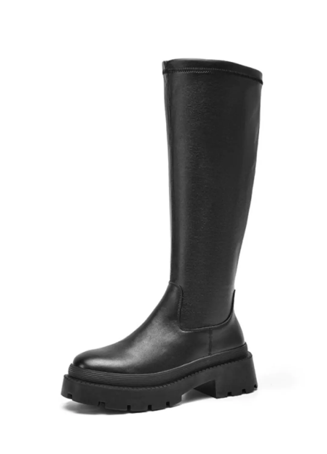 Milton Women's Long Boots With Platform