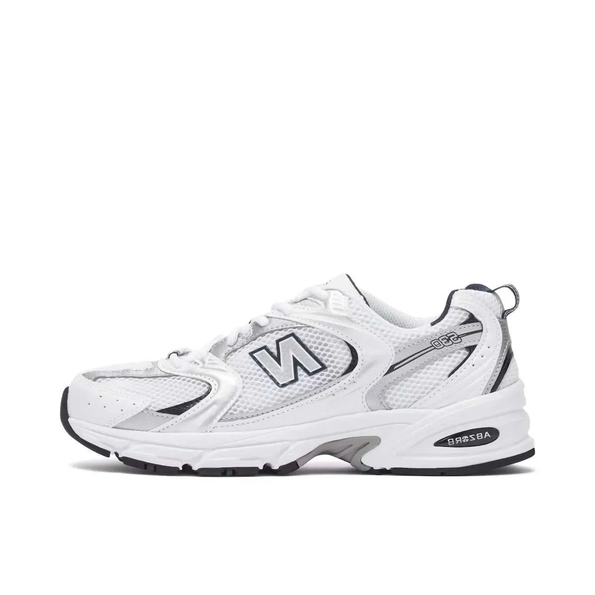 New Balance 530 White Silver Navy