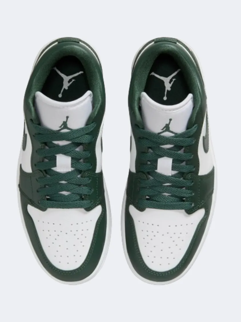 Nike Air Jordan 1 Women Basketball Shoes White/Galactic Jade