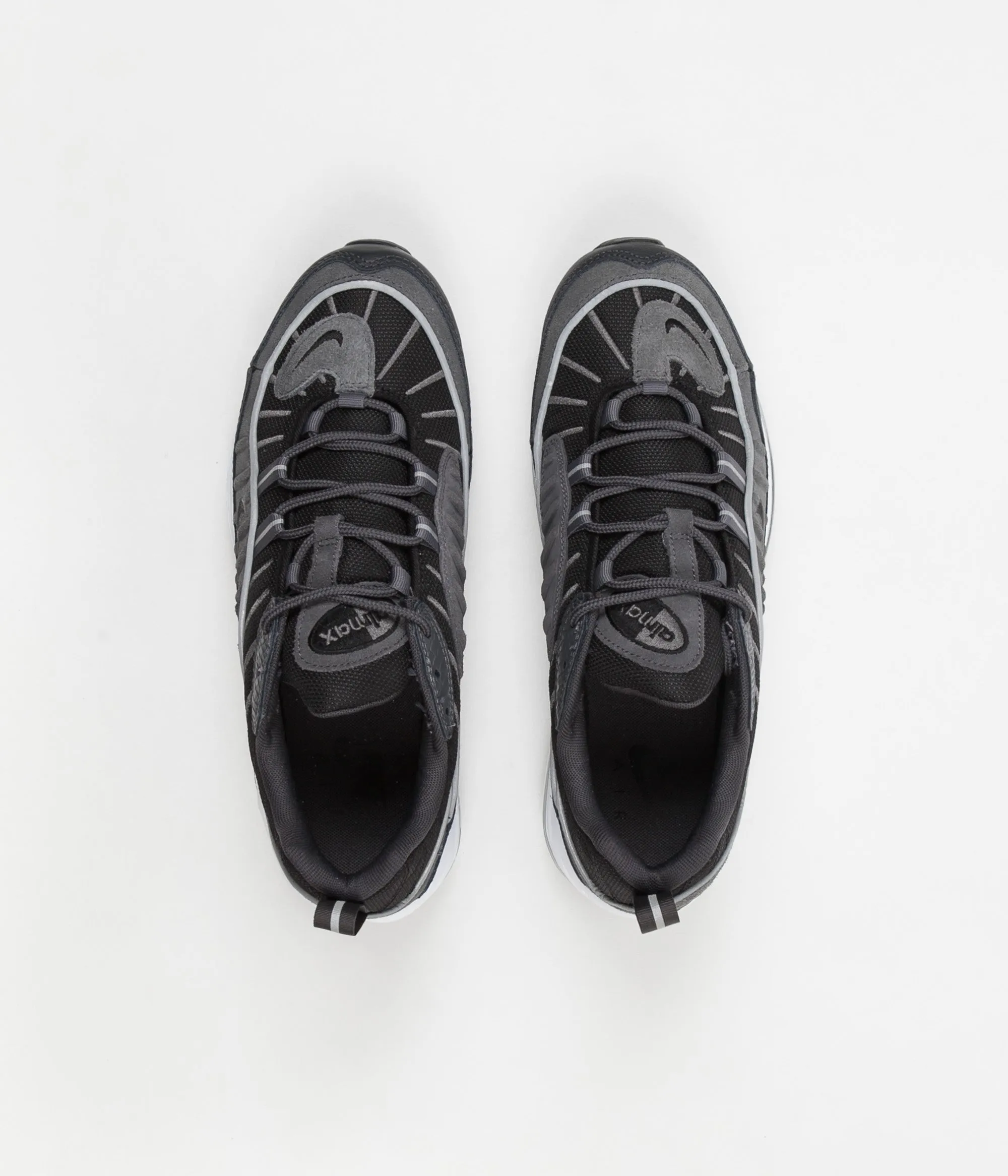 Nike Air Max 98 SE Shoes - Black / Anthracite - Dark Grey - White