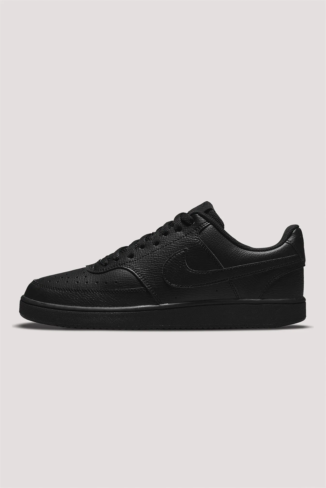 NIKE COURT VISION LOW NEXT NATURE - BLACK/BLACK/BLACK