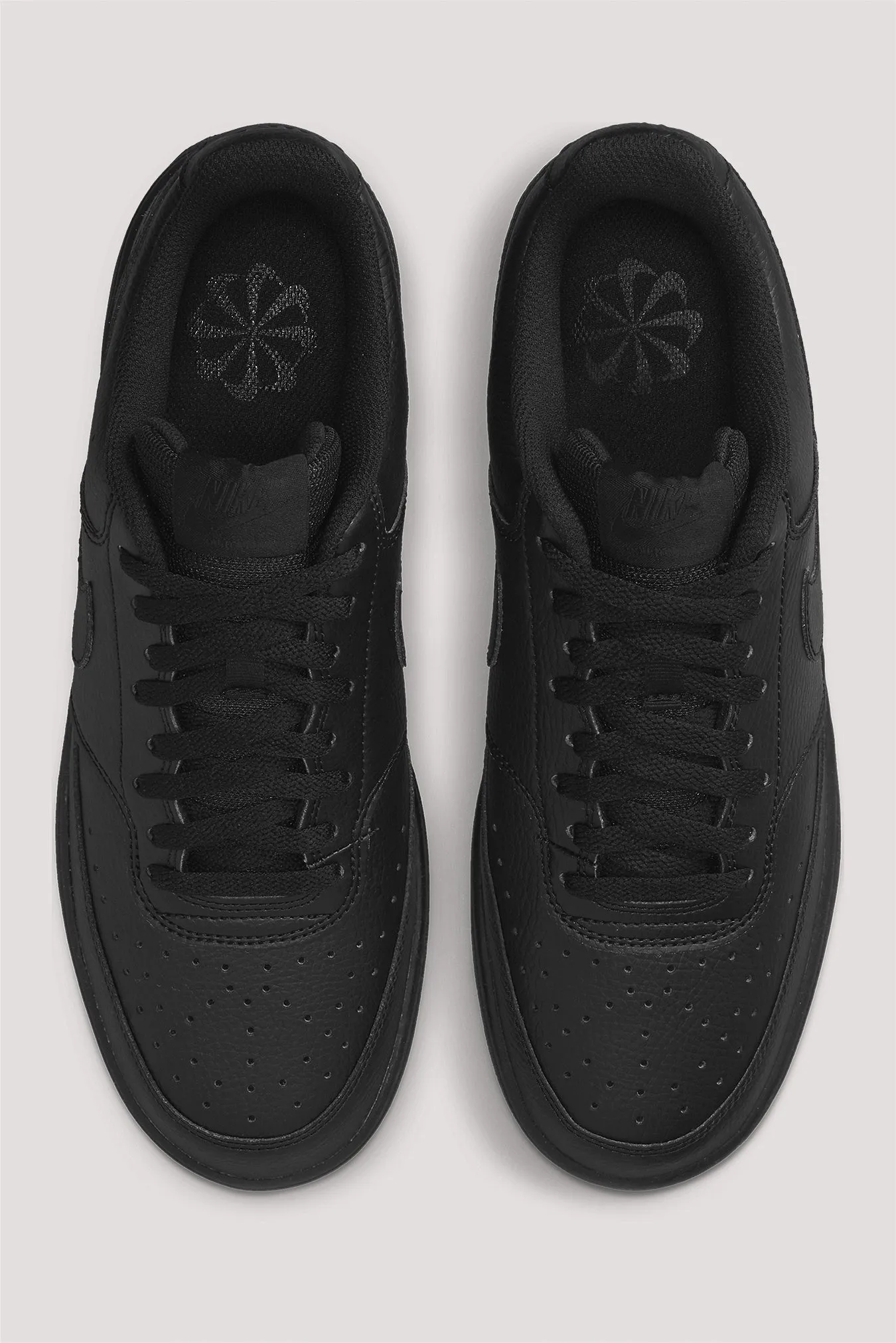 NIKE COURT VISION LOW NEXT NATURE - BLACK/BLACK/BLACK