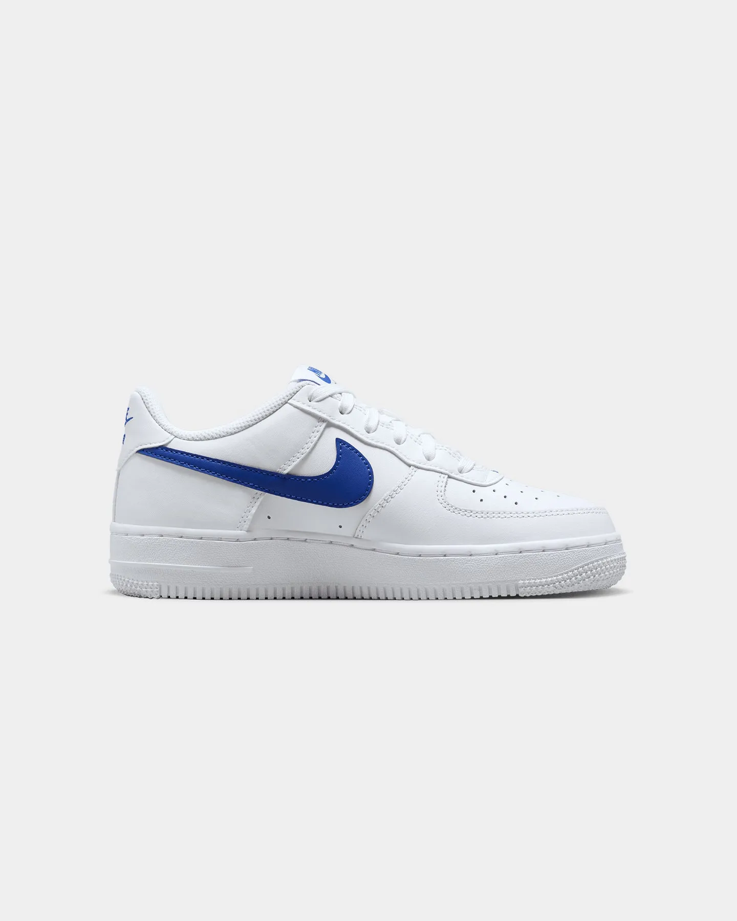 Nike Kids' Air Force 1 (GS) White/Hyper Royal