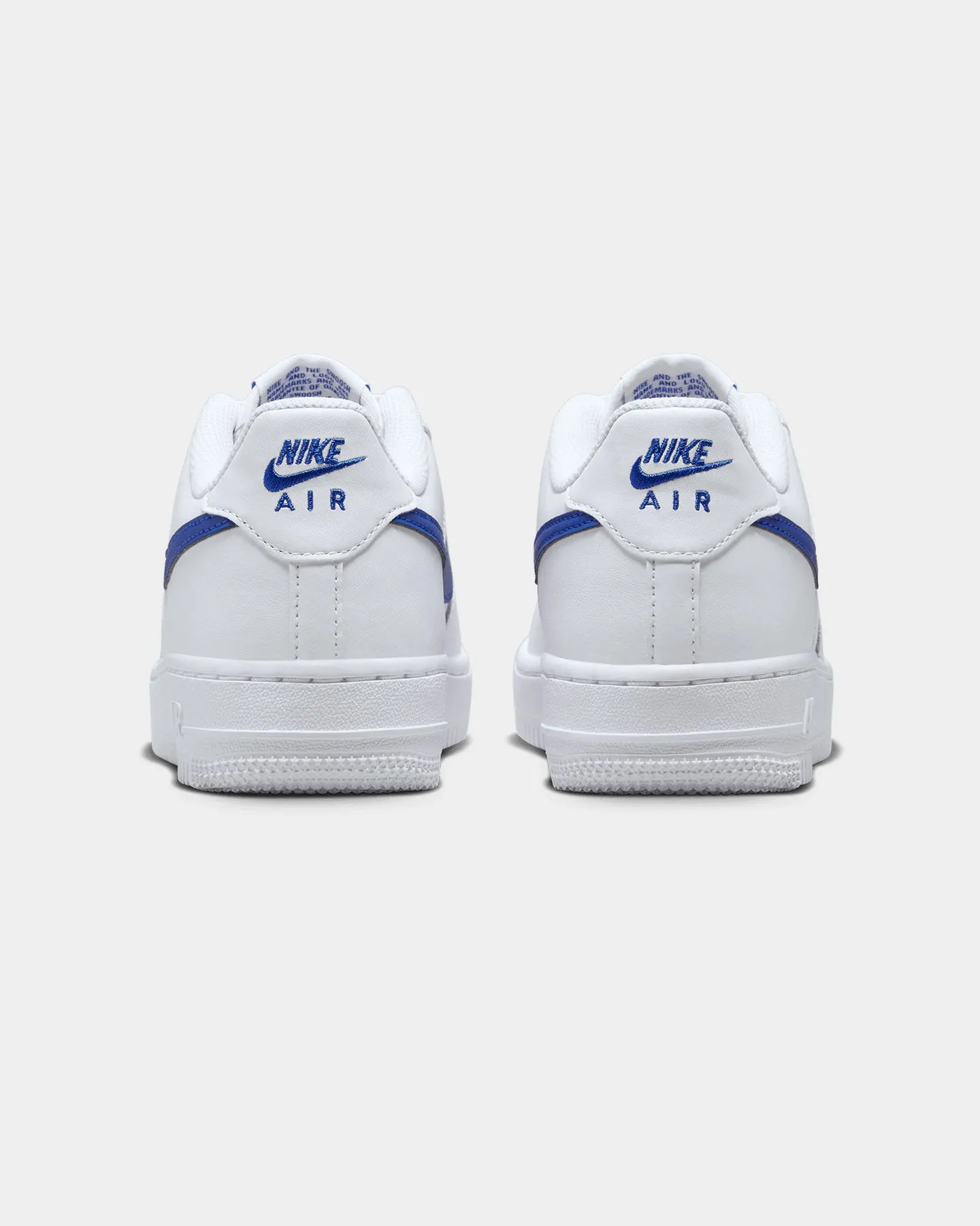 Nike Kids' Air Force 1 (GS) White/Hyper Royal