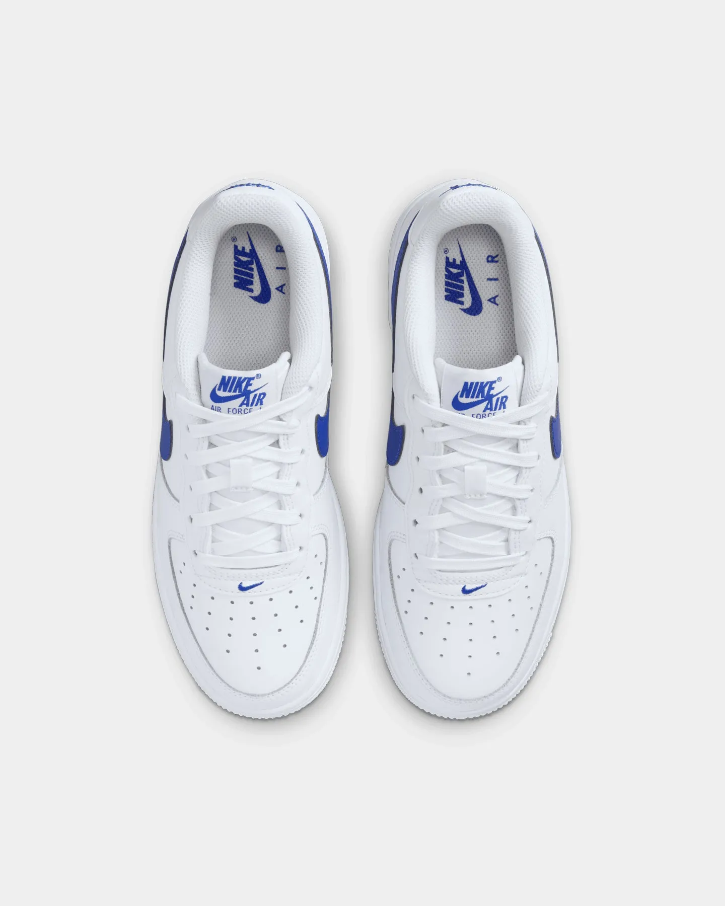 Nike Kids' Air Force 1 (GS) White/Hyper Royal