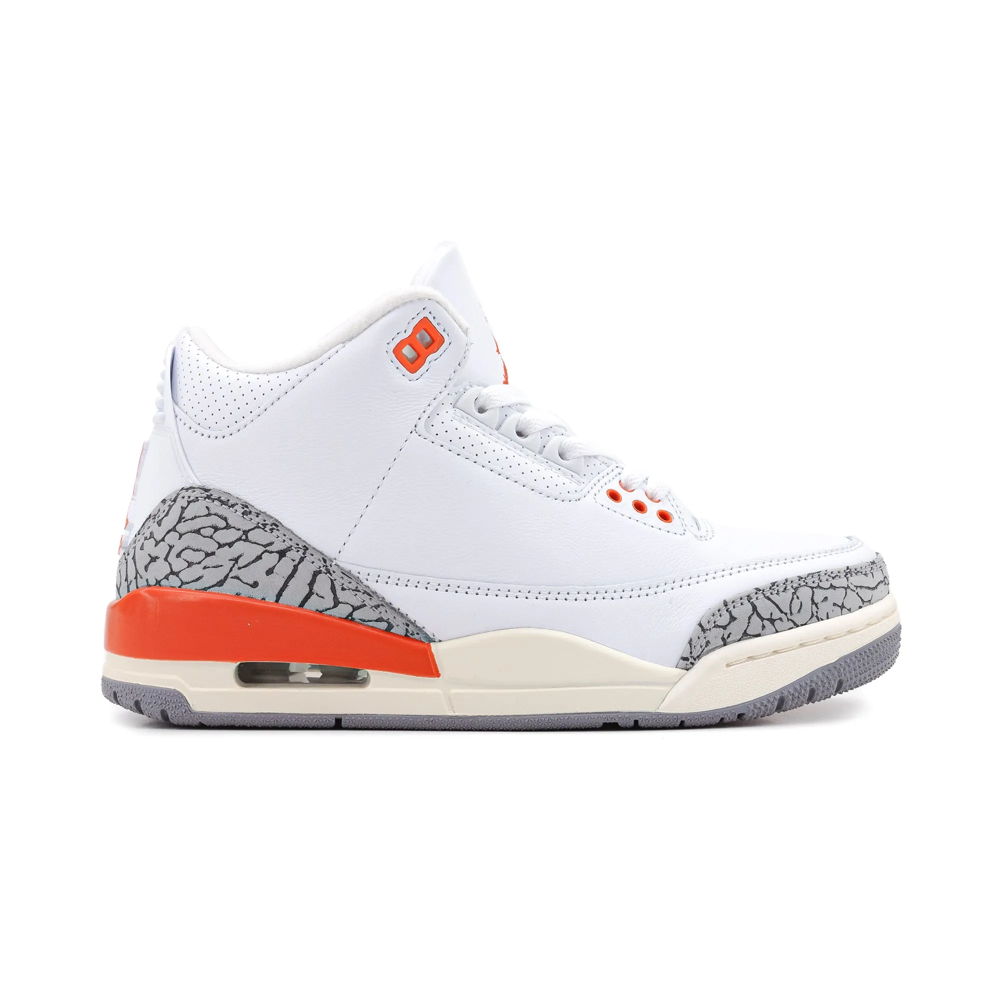 Nike Women's Air Jordan 3 Retro White/Cosmic Clay/Sail/Cement Grey CK9246-121