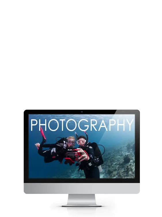 PADI eLearning: Underwater Photography Specialty Course (for Tablet & Computer)