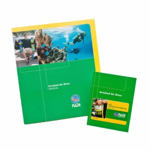 PADI ENRICHED AIR (NITROX) MANUAL W/ DC SIMULATOR