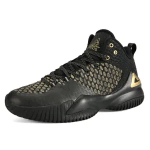 PEAK Basketball Shoes Lou Williams Streetball Master Black Gold