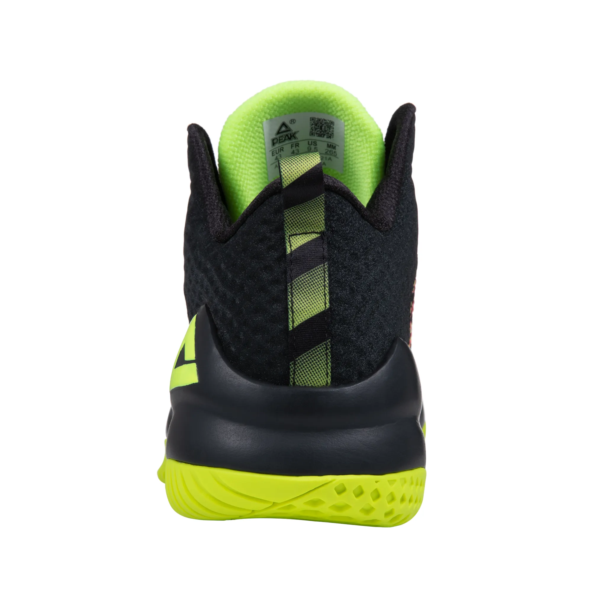 PEAK Basketball Shoes Lou Williams Streetball Master  Fluorescent Yellow