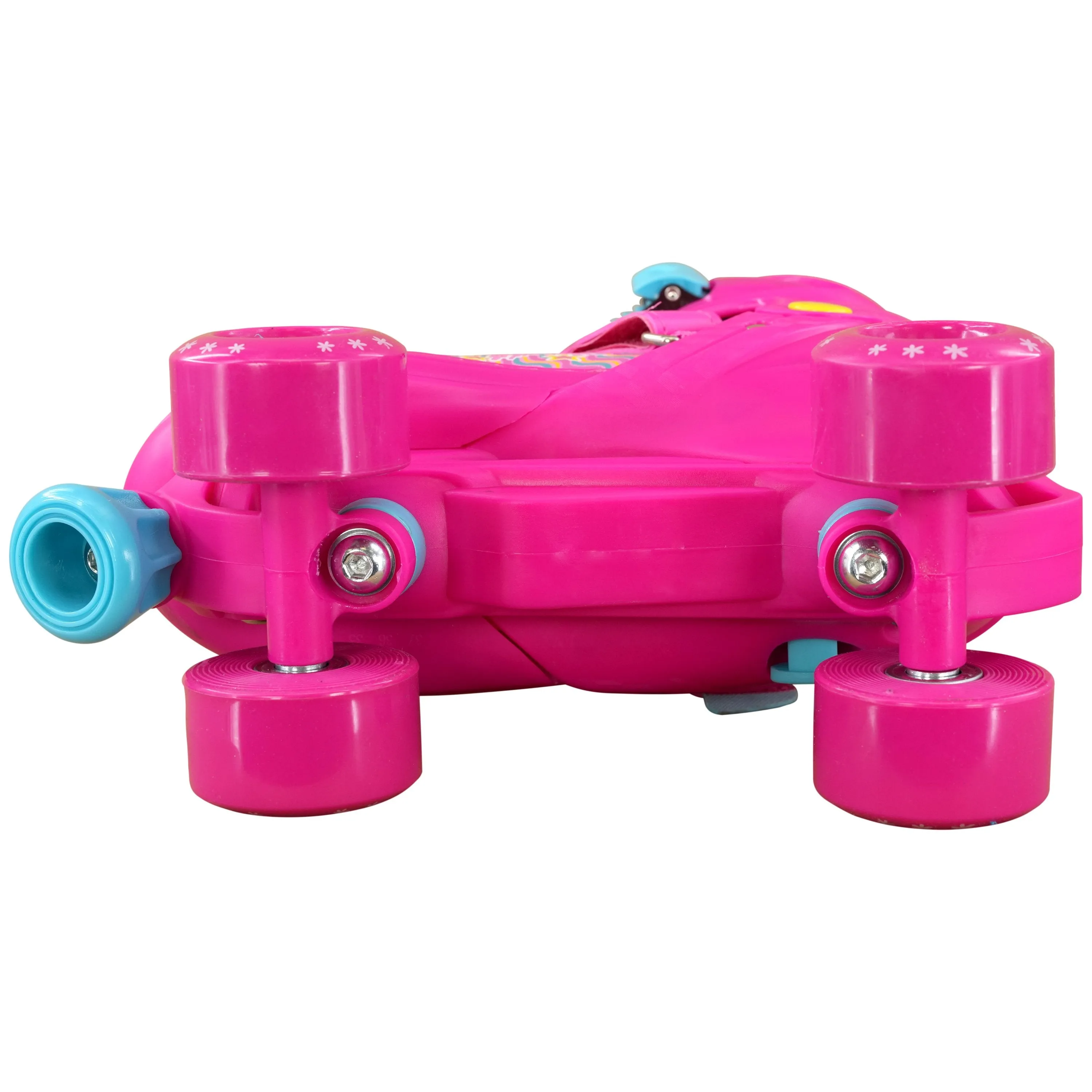 Pink Roller Skates for Kids with 4 Wheel