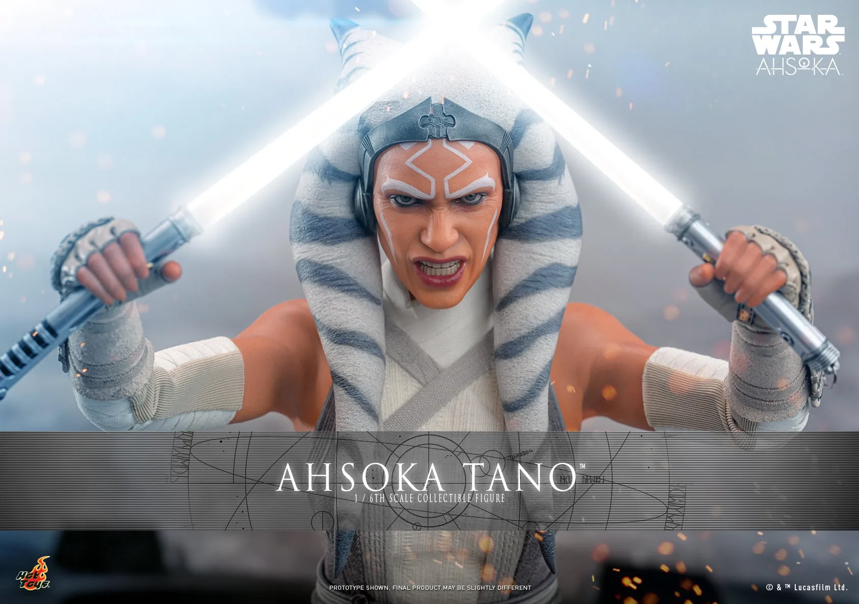 [Pre-Order] Hot Toys - TMS118 - Star Wars: Ahsoka - 1/6th scale Ahsoka Tano Collectible Figure