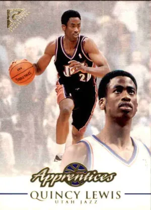 Quincy Lewis, Apprentices, 2000-01 Topps Gallery NBA Basketball