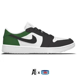 "Pine Green" Jordan 1 Golf Shoes by Stadium Custom Kicks