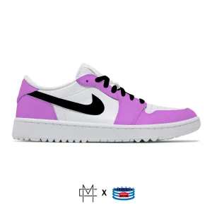 "Pink" Jordan 1 Golf Shoes by Stadium Custom Kicks