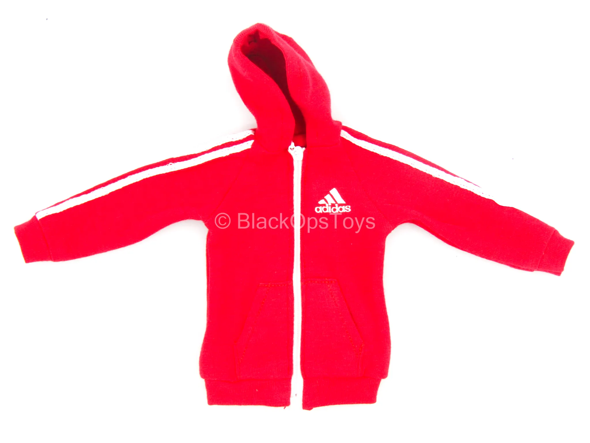 Red Hooded Jacket w/Force 10 Pants w/Converse Shoes & Mask