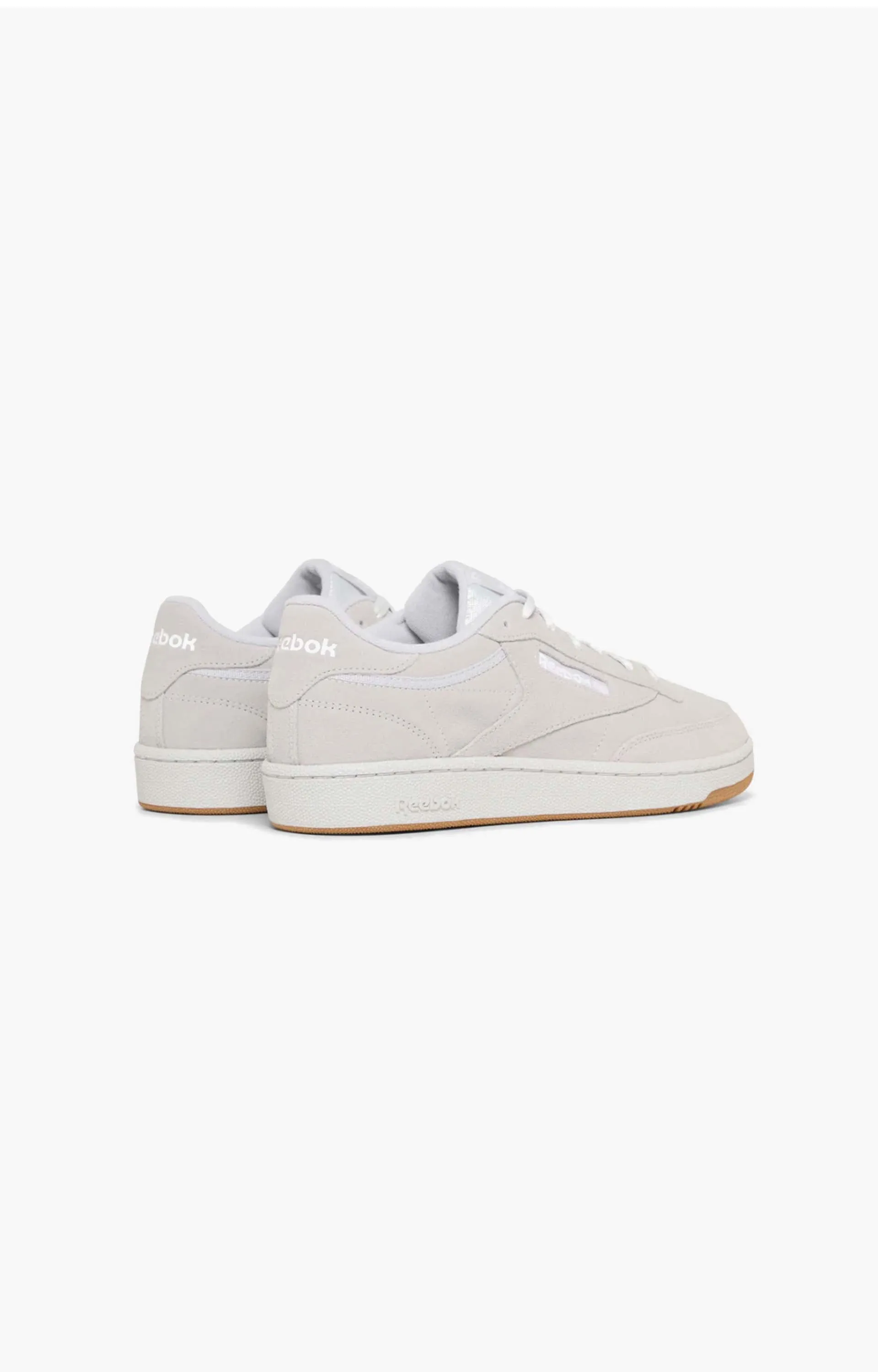 Reebok Club C 85 Shoe, Pure Grey 2/White